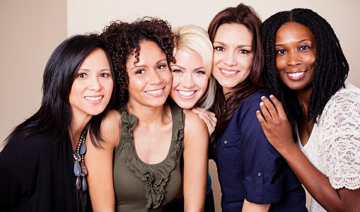 Diverse Group of Attractive Girls